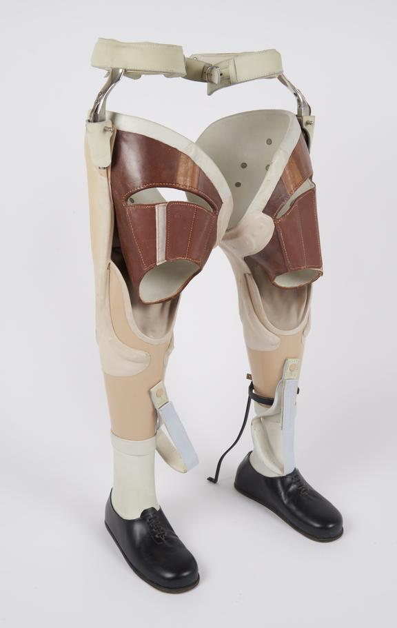 Pair Of Artificial Prosthetic Legs For A Teenage Boy Living With