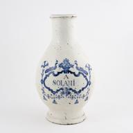 Tin Glazed Earthenware Drug Bottle Science Museum Group Collection