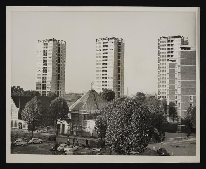 A Photographic Print Of Housing Post War Houses Flats Maisonettes