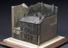 Model of a slum court, England, 1900-1920