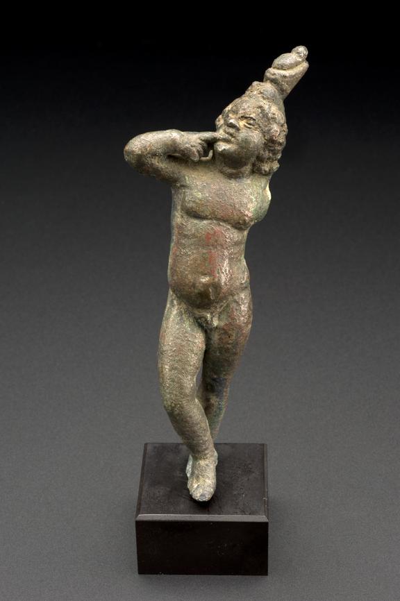 Bronze statuette, Fat Horus, Roman period, Egypt