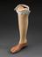 Artificial leg for an below-knee amputee