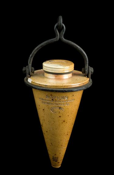 Portable disinfector, probably late 19th century, by J