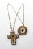 Galvanic necklace with 2 charms, made by N