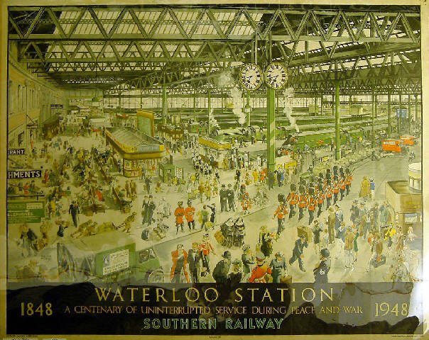 Waterloo Station, Peace, A Centenary of Uninterrupted Service During War and Peace, 1848 - 1948