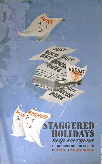 Staggered Holidays Help Everyone (poster)