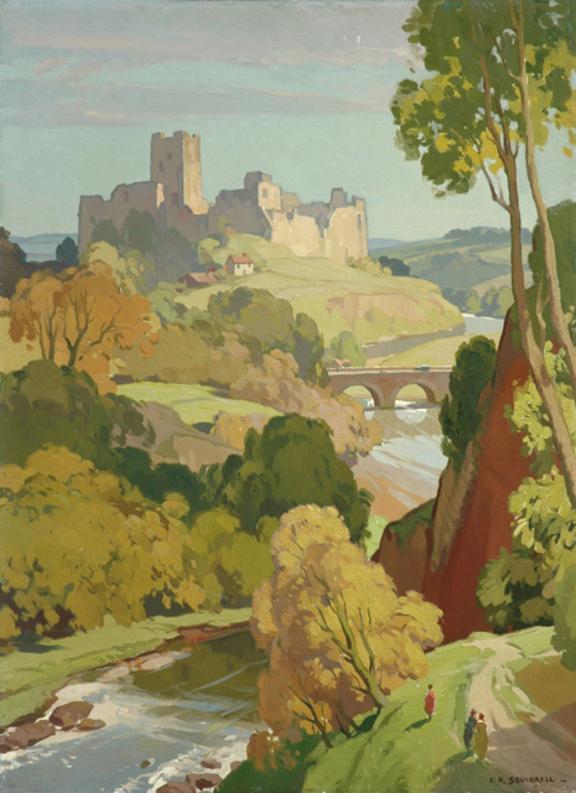 Yorkshire Dales, 1948 (painting; oil painting)