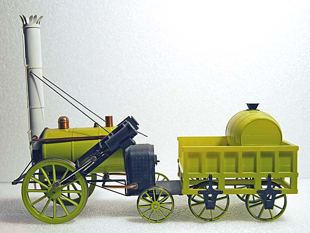 Model steam locomotive, 1/24 scale, Rocket