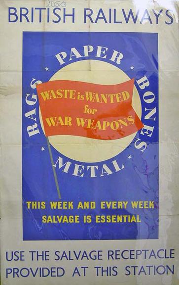 waste us wanted for war weapons (poster)