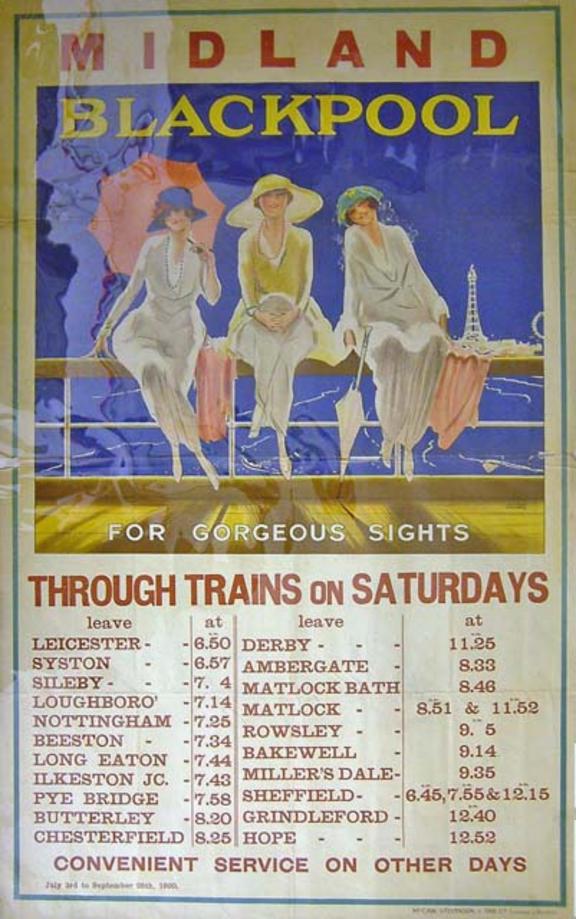 Blackpool for Gorgeous Sights (poster)