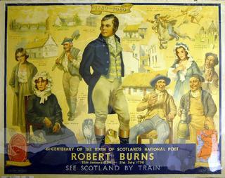 Bicentenary of the birth of Scotland's national poet Robert Burns
