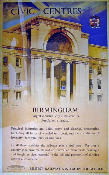 Civic Centres - Birmingham (poster)