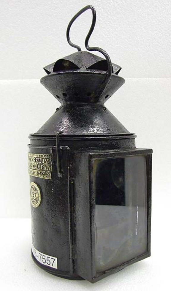 Hull & Selby Rly Co., three aspect guard's handlamp