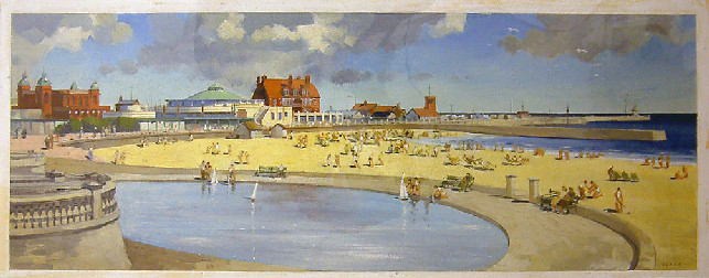 Gorleston-on-Sea, Norfolk (painting; oil painting; carriage print artwork)