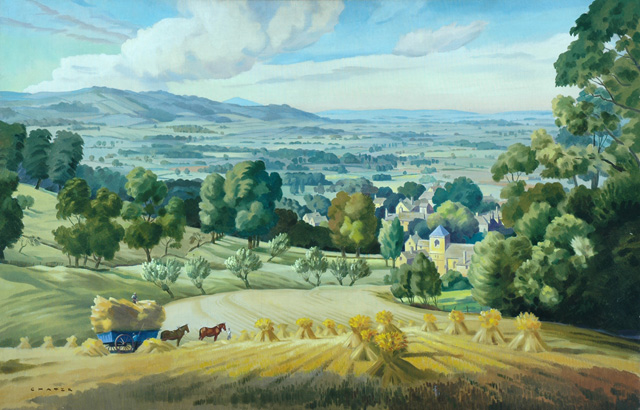 The Cotswolds (painting; oil painting)