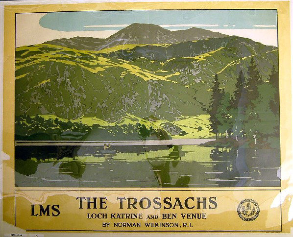 London Midland & Scottish Railway poster "The Trossachs" (poster)