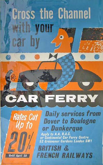 Cross the Channel with your car by Car Ferry