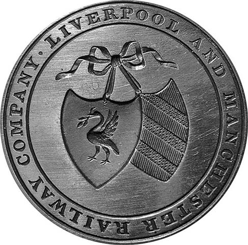 Liverpool & Manchester Railway Co. seal die (seal)