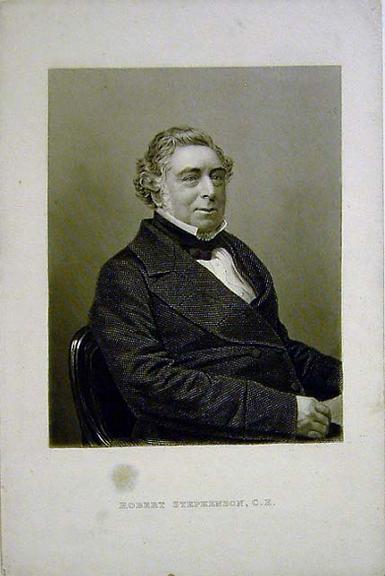 Portrait of Robert Stephenson