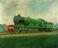 NER 4-4-2 locomotive (painting; oil painting)