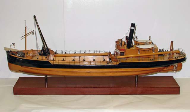 Model twin-screw steamship 'Kirkham', Lancashire & Yorkshire Railway