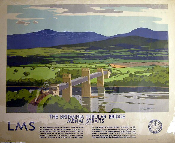 the britannia tubular bridge