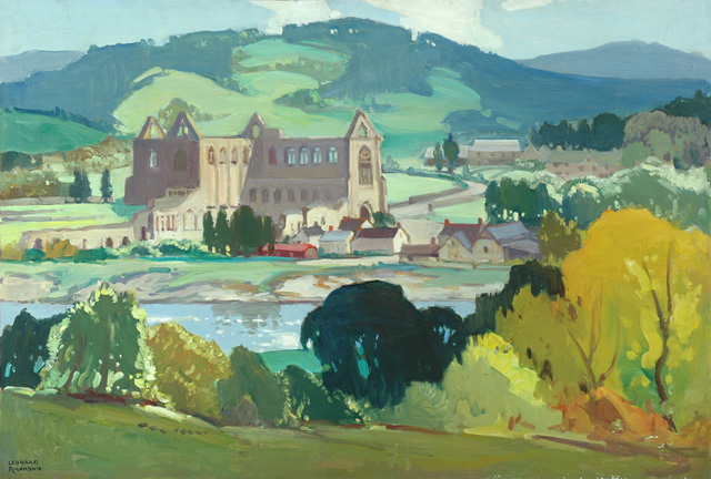 Tintern Abbey (painting; oil painting; poster artwork)