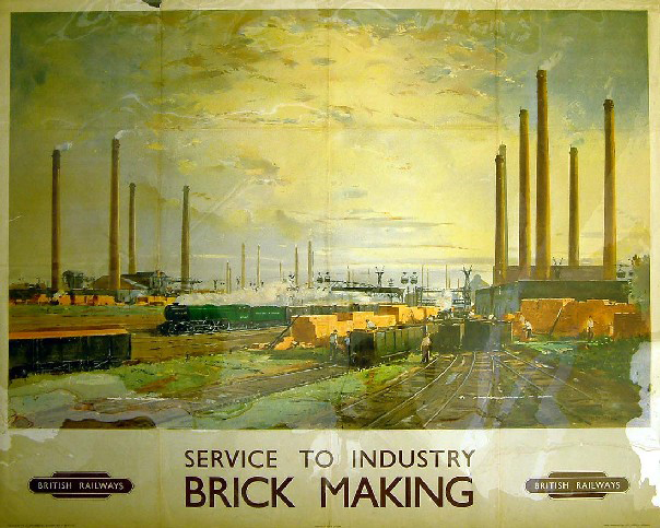 Service to Industry - Brick Making (poster)