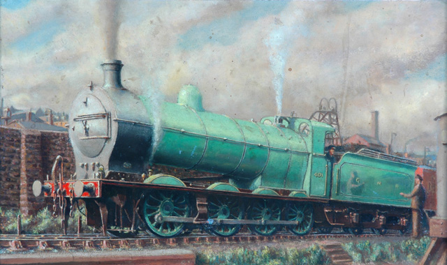 Great Northern Railway 0-8-0 locomotive no.401