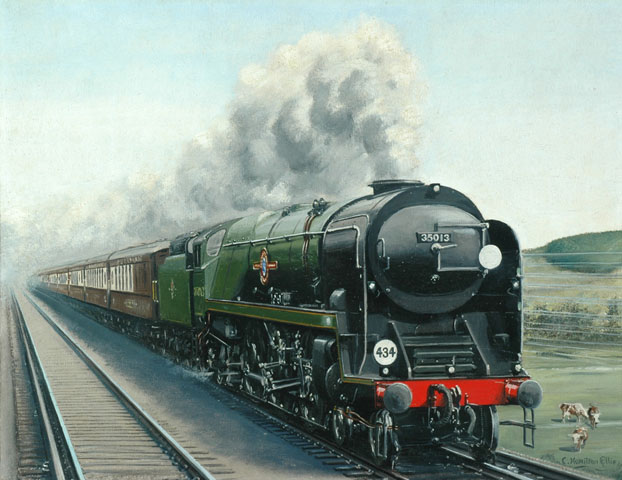 The Bournemouth Belle (painting; oil painting)