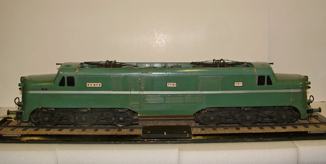 Model RENFE Co-Co No 7701 electric locomotive