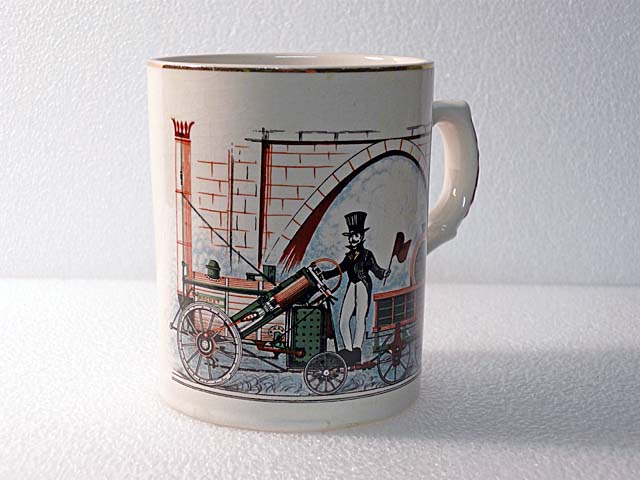 Mug depicting Rocket (mug)