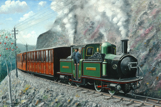 Fairlie Locomotive on Festiniog Railway