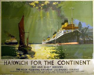 Harwich for the Continent, The Daily Line Up