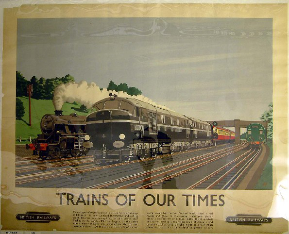 trains of our times (poster)