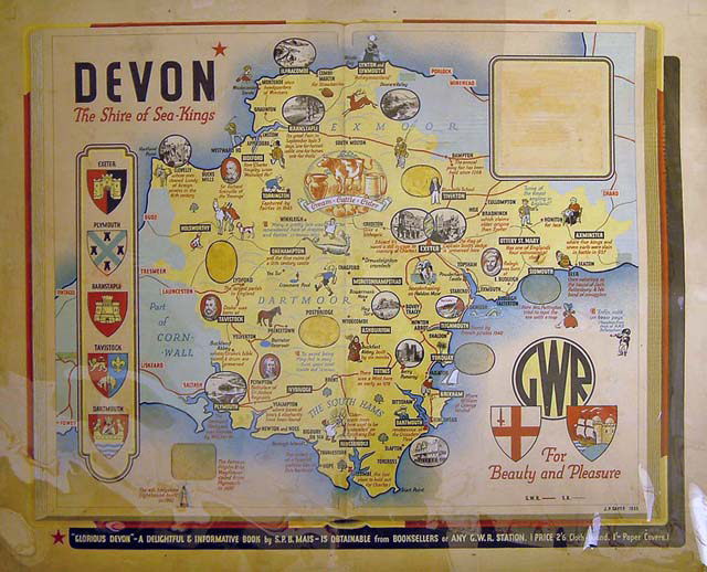 Devon - the Shire of the Sea-Kings (painting)