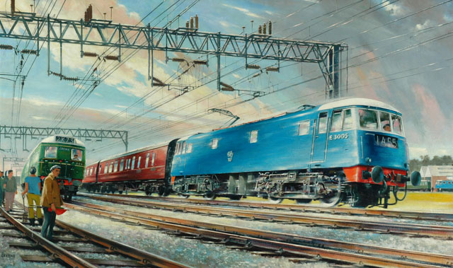 Electrification (painting; oil painting; poster artwork)