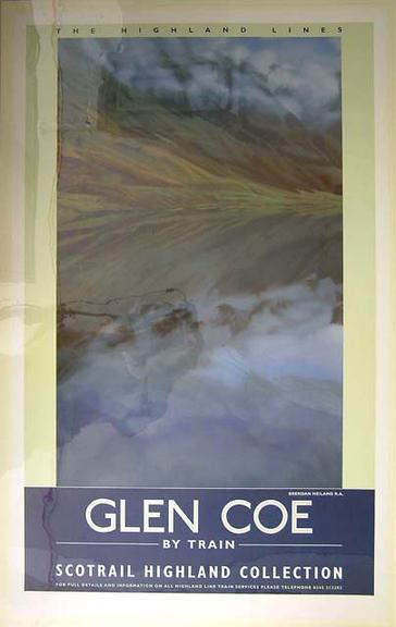 Glen Coe by Train (poster)