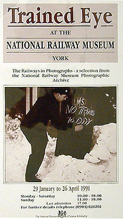 Trained Eye at the National Railway Museum (poster)