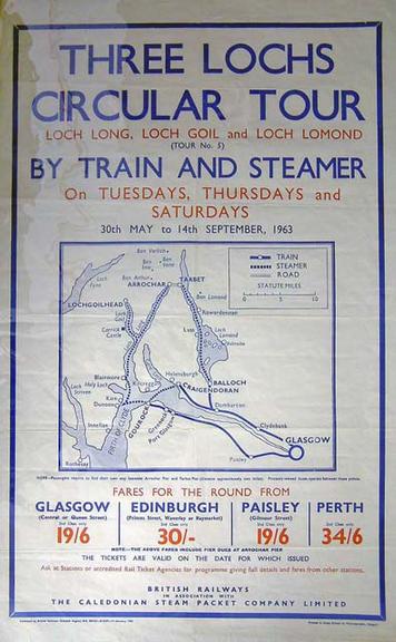 three lochs circular tour notice