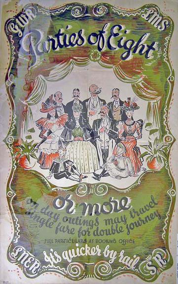 parties of eight or more (poster)