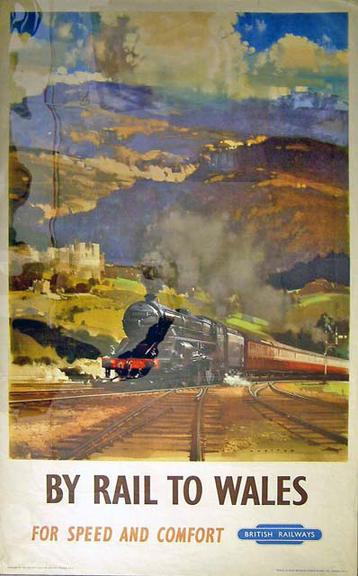 By Rail to Wales (poster)