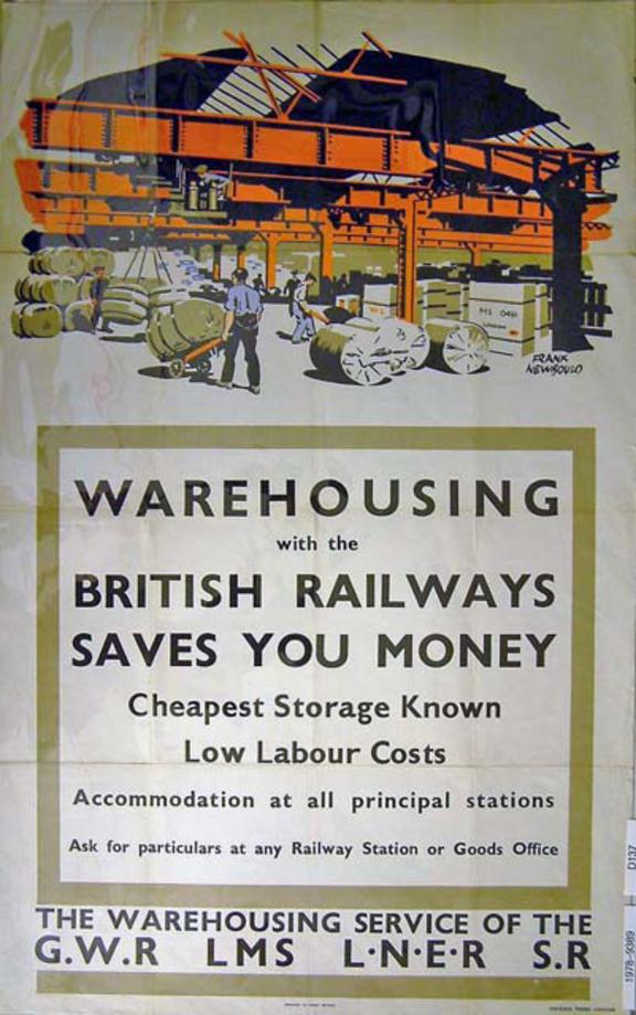 Warehousing with the British Railways (poster)