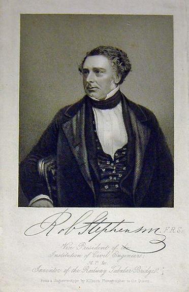 Portrait of Robert Stephenson