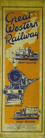 Card advertisement Prompt Collection, Great Western Railways (card)