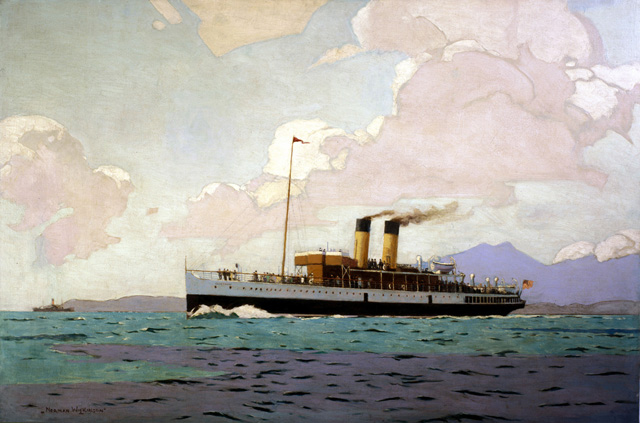 SS Glen Sannox on the Clyde | Science Museum Group Collection