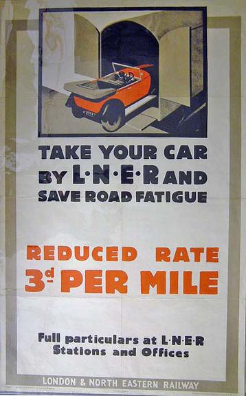 Take your car by LNER