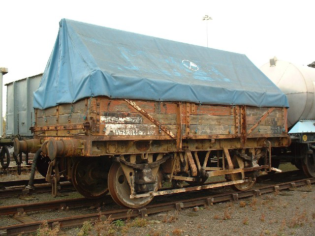 Railway wagon, British Railways, 13 ton China Clay wagon