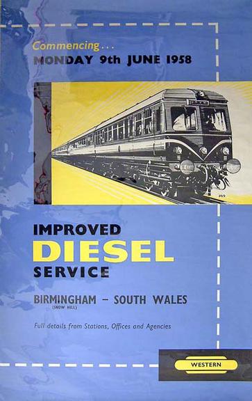 Improved Diesel Service (poster)