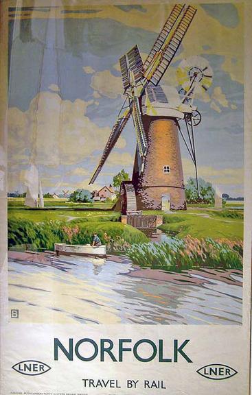 Norfolk by LNER (poster)